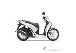 Pegatinas para Honda SH125i 2014 • Honda Pegatinas OEM