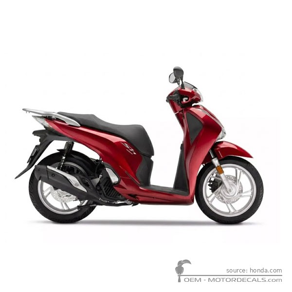 Aufkleber für Honda SH125i 2017 • Honda OEM-Aufkleber