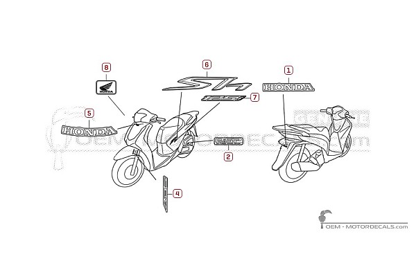 Honda SH125i 2017