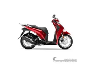 Stickers voor Honda SH125i 2019 • Honda OEM Stickers