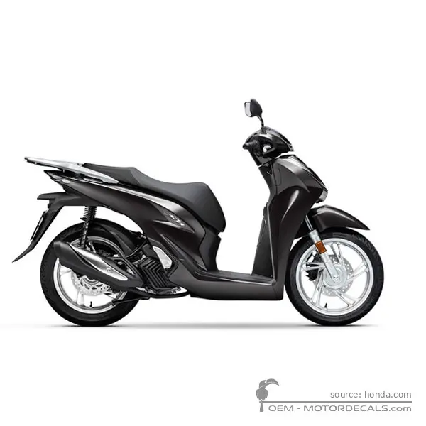 Honda SH125i 2020 - Pearl Nightstar Black