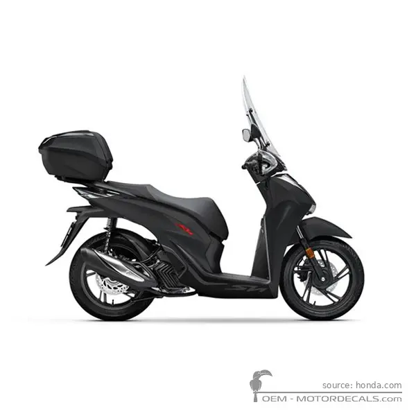 Honda SH125i 2022 - Mat Rock Gray