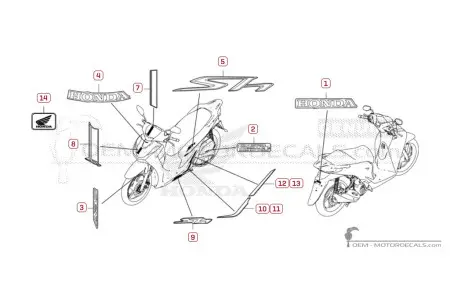 Honda SH125i 2022