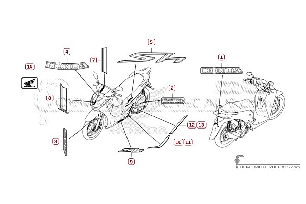 Honda SH125i 2022
