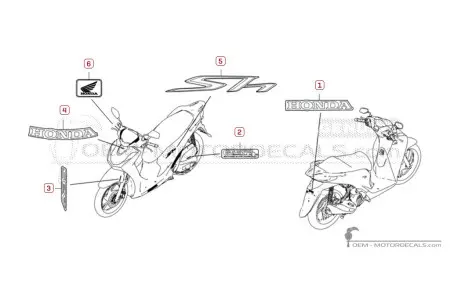 Honda SH125i 2022