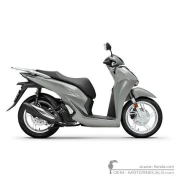 Honda SH125i 2023 - Pearl Falcon Gray