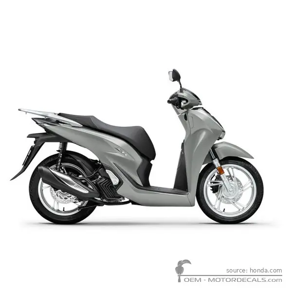 Honda SH125i 2023 - Pearl Falcon Gray