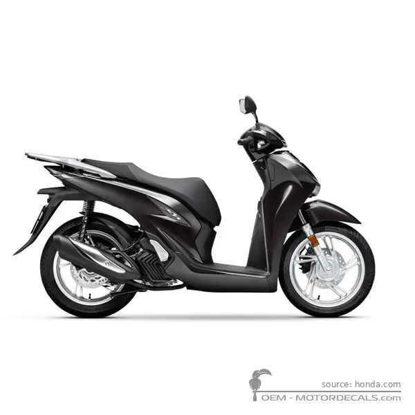 Honda SH125i 2023 - Pearl Nightstar Black