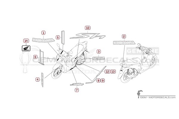 Honda SH125i 2023