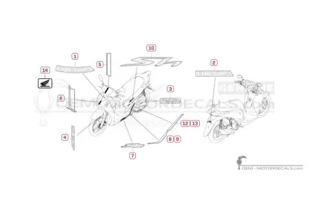 Honda SH125i 2023