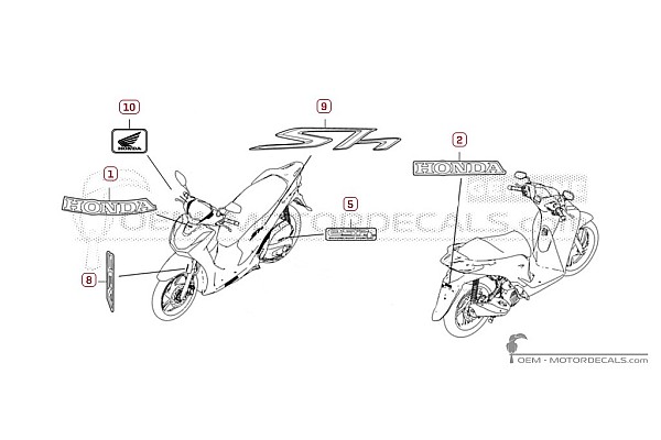 Honda SH125i 2023