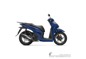 Pegatinas para Honda SH125i 2024 • Honda Pegatinas OEM