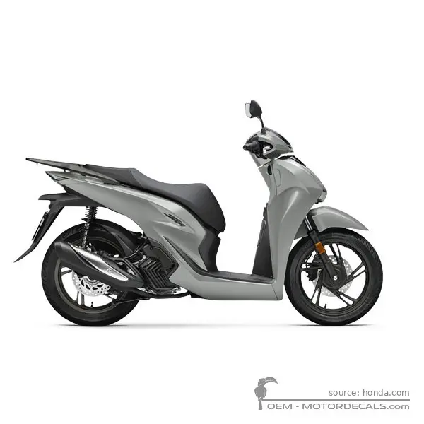 Honda SH125i 2024 - Pearl Falcon Gray