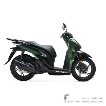Honda SH125i 2024 - Vetro Green