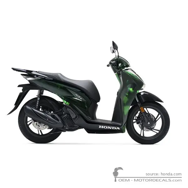Honda SH125i 2024 - Vetro Green