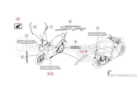 Honda SH125i 2024