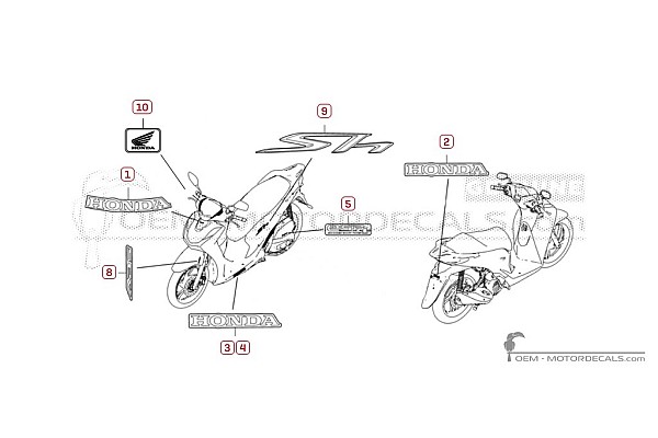 Honda SH125i 2024