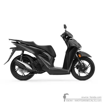 Honda SH125i 2026 - Pearl Nightstar Black
