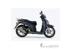 Pegatinas para Honda SH150i 2001 • Honda Pegatinas OEM