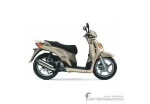 Pegatinas para Honda SH150i 2001 • Honda Pegatinas OEM