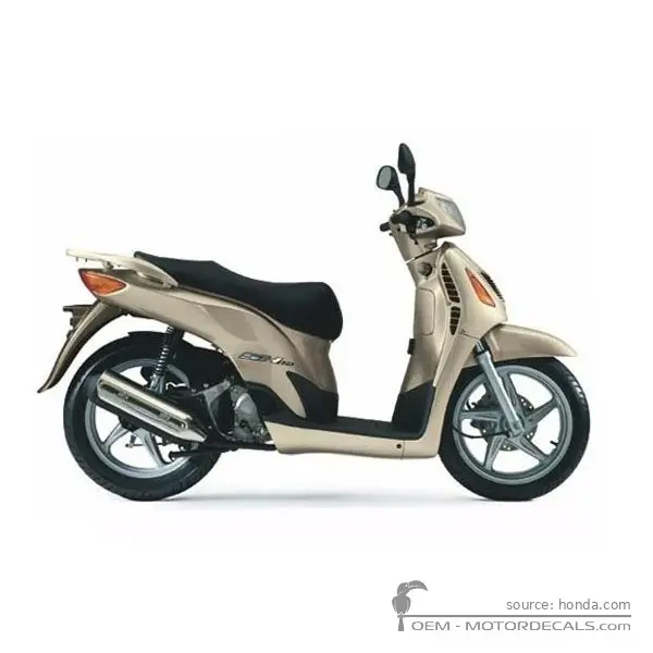 Honda SH150i 2001 - Navona Beige Metallic
