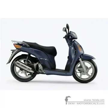 Honda SH150i 2002 - Cyclone Blue Metallic