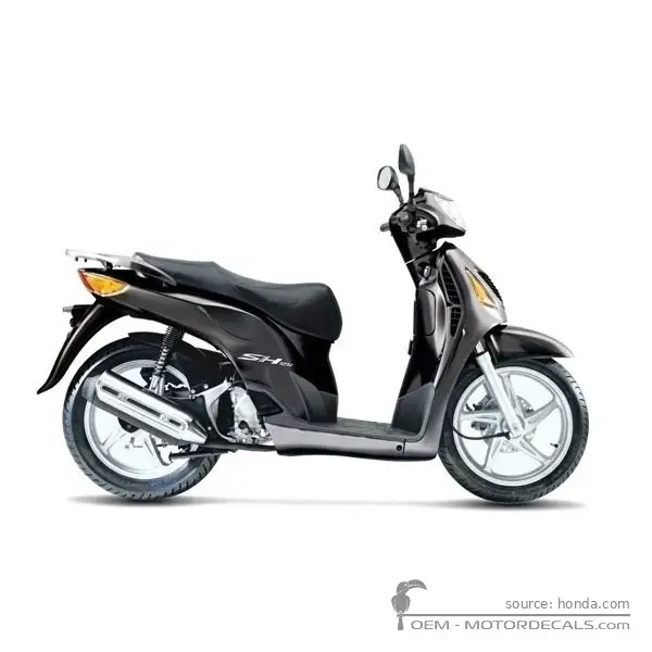 Honda SH150i 2003 - Interstellar Black Metallic
