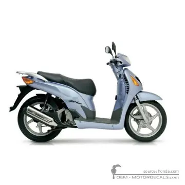 Honda SH150i 2003 - North Pole Blue Metallic