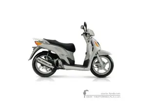 Adesivi per Honda SH150i 2004 • Honda Adesivi OEM