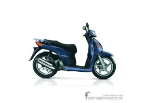 Adesivi per Honda SH150i 2004 • Honda Adesivi OEM