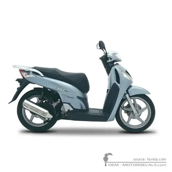 Honda SH150i 2005 - Iceland Blue Metallic
