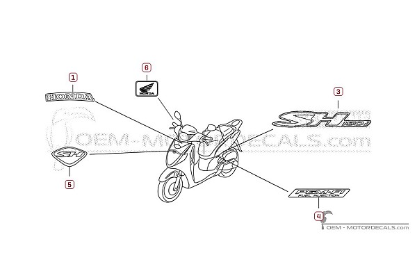 Honda SH150i 2005