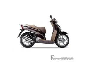 Pegatinas para Honda SH150i 2007 • Honda Pegatinas OEM
