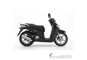 Pegatinas para Honda SH150i 2008 • Honda Pegatinas OEM