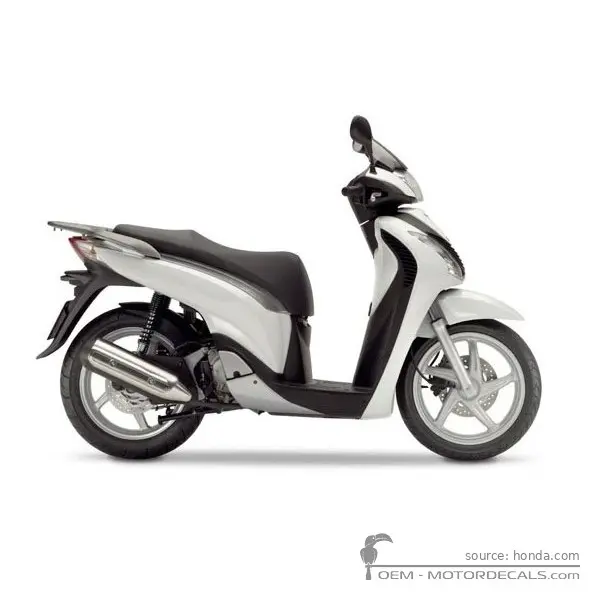 Honda SH150i 2009 - Pearl Cool White