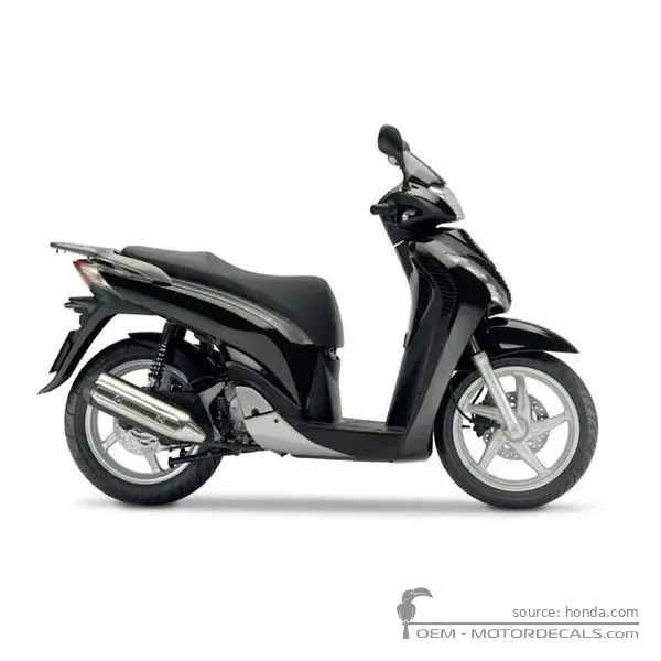 Honda SH150i 2009 - Pearl Nightstar Black