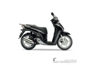 Autocollants pour Honda SH150i 2010 • Honda Autocollants OEM