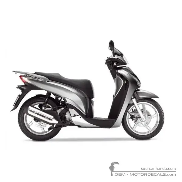 Honda SH150i 2012 - Moondust Silver Metallic