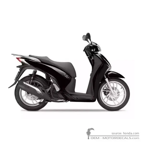 Honda SH150i 2013 - Pearl Nighstar Black