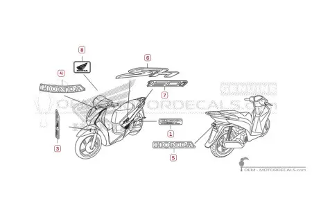 Honda SH150i 2013