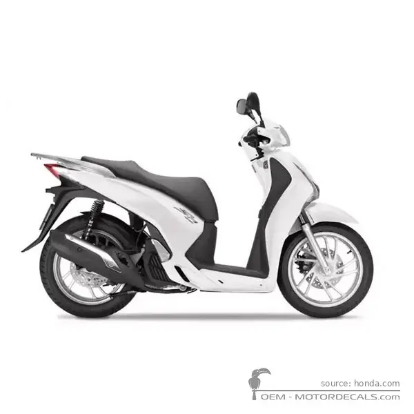 Honda SH150i 2014 - Pearl Cool White