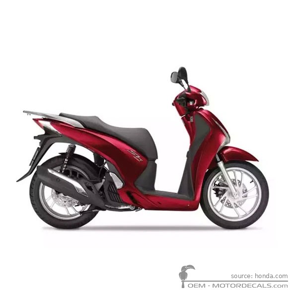 Adesivi per Honda SH150i 2014 • Honda Adesivi OEM