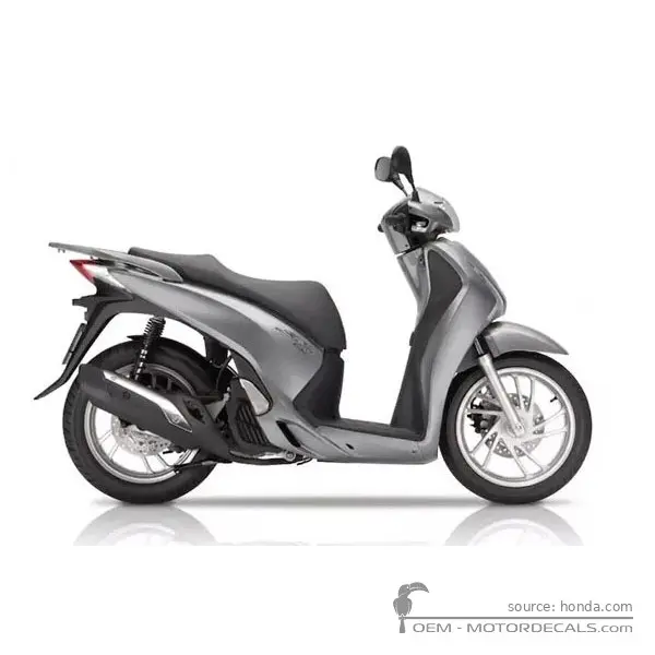 Honda SH150i 2016 - Moondust Silver Metallic