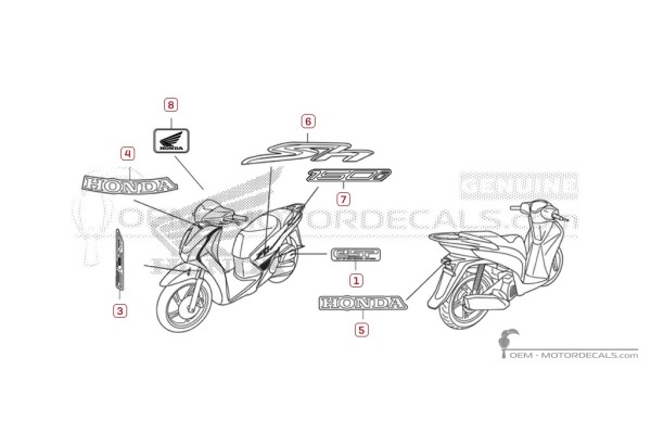 Honda SH150i 2016