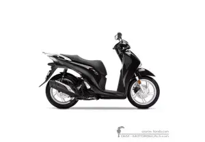 Pegatinas para Honda SH150i 2017 • Honda Pegatinas OEM