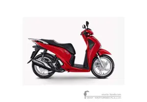 Pegatinas para Honda SH150i 2017 • Honda Pegatinas OEM