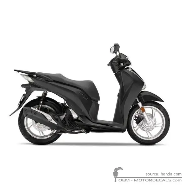 Honda SH150i 2019 - Mat Cynos Gray Metallic