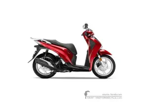 Adesivi per Honda SH150i 2019 • Honda Adesivi OEM