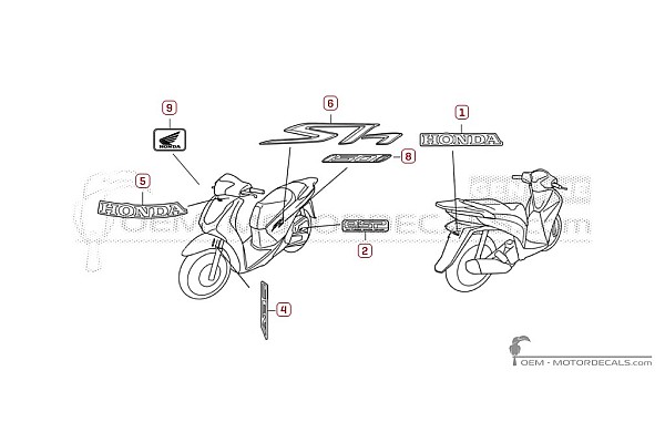 Honda SH150i 2019