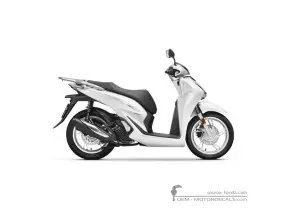 Aufkleber für Honda SH150i 2020 • Honda OEM-Aufkleber